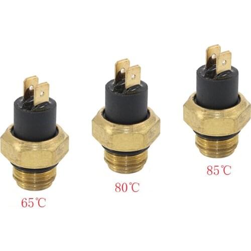 Motorcycle Electric Radiator Coolant Fan Water Temperature Thermostat Switch Temp Sensor M16 for 200 250 400 450