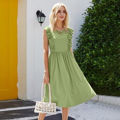 LUOYIYANG Sleeveless Summer Dresses