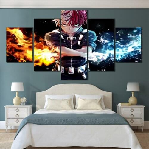 My Hero Academia Retro Posters Anime Painting Wall Japanese Anime Home Decor Painting Posters Wall Decor Home Room Art Painting