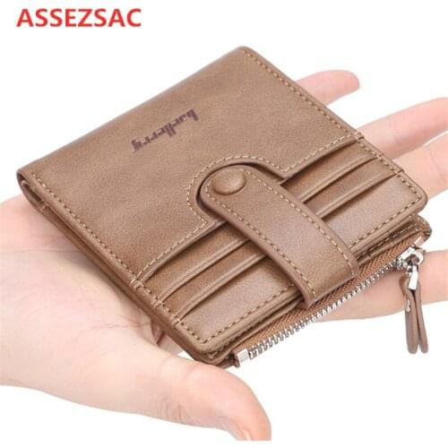 ASSEZSAC 2019 New Men Wallet Multi-card Multifunction Retro Creative Wallet Card Package High-qulity Wallet Fashion Male Wallet