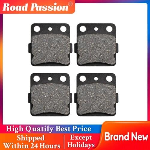 Road Passion Motorcycle Front and Rear Brake Pads For YAMAHA ATV YFM350 YFM 350 Raptor YFM660 YFM 660 Grizzly