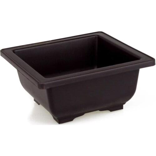 Plastic Flower Pot Retro Style Simulational Purple Sand Pots Flower Bonsai Tree Plant Succulent Flower Pots Home Garden can CSV