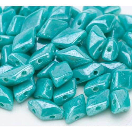 Taidian Matubo Gemduo Pressed Beads Czech Glass Beads 2 Hole Shaped Beads Earrings Handmade Jewelry 8*5mm