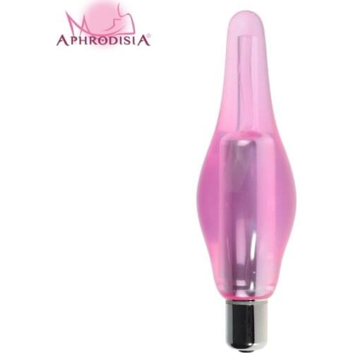 Waterproof Anal Toys Butt Plug Jelly Anal Vibrator, Male Prostate Massage Sex Toys for Adults for Women