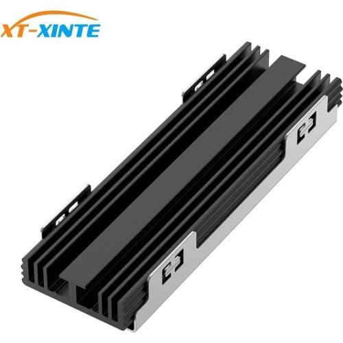 XT-XINTE M.2 Solid State Hard Disk Heatsink Heat Radiator Cooling Silicon Therma Pads Cooler for NGFF NVME SATA 2280 PCIE SSD
