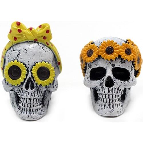 Car Air Vent Clip Charms Skull Car Vent Ornaments Decorations Car Air Outlet Car Air Conditioner Pendant Car Accessories Hot2021