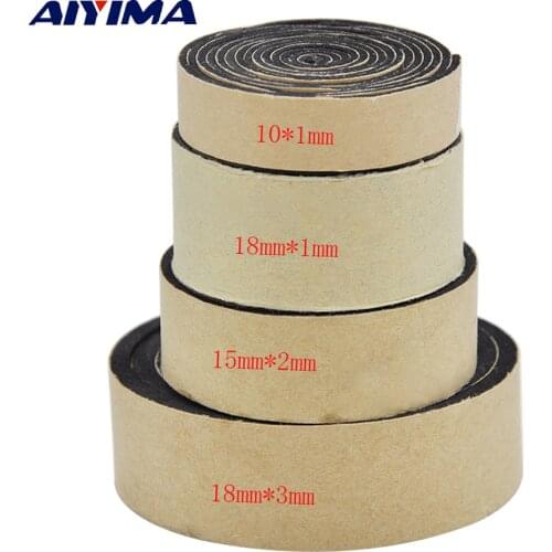 AIYIMA 2M Audio Active Speakers EVA Sponge Foam Single-sided Tape Speaker Repair Parts Accessories Home Theater Sound System