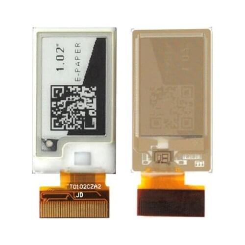 1.02 inch 30PIN SPI Black White E-INK E-Paper Display Screen 128*80
