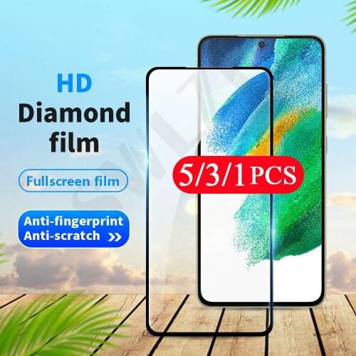5/3/1Pcs full cover glass for Samsung Galaxy s7 edge s8 s9 plus phone screen protector tempered glass smartphone protective film