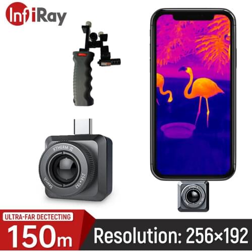 InfiRay Infrared Thermal Imager Outdoor Hunting Detector Night Vision Camera For Phone Type C Thermal Imaging Camera T2-Search
