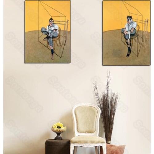 Nordic Style Character Sketch Painting Handmade Decorative Painting Bedroom Room Decoration Ornaments Wall Stickers Wallpaper
