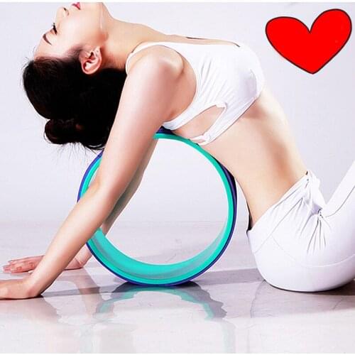 Yoga Beginner PP + TPE Yoga Wheel Exercise Fitness Pilates Circle Back Bend Yoga Wheel Yoga Equipment