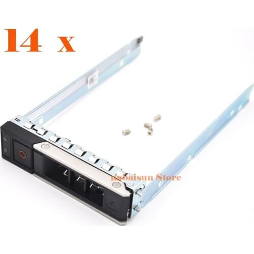 Lot of 14pcs NEW X7K8W gen14 3.5"for POWEREDGE SERVER R740 R740xd R940 R640 3.5" HDD TRAY CADDY 14G hdd tray