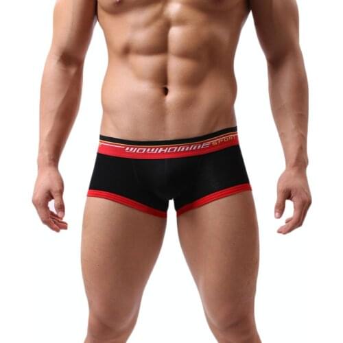 Fashion Men Underwear Boxer Soft Breathable Modal Low Waist Mens Boxers Shorts Sexy Male Underpants Cuecas Masculina Boxer