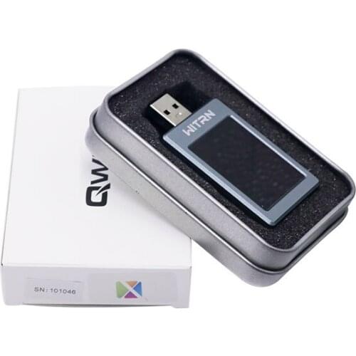 New WITRN-X-MFI current and voltmeter USB tester fast charge charger data line tester power test