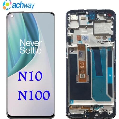 Original 6.49'' IPS LCD For OnePlus Nord N10 5G LCD Display Touch Screen Digitizer Assembly For OnePlus Nord N10 N100 BE2029 lcd