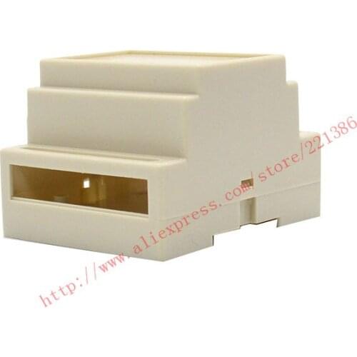 Plastic box electronic project box plastic housing (1pc) 71*88*58.5mm din rail enclosure for electronics distrubition box