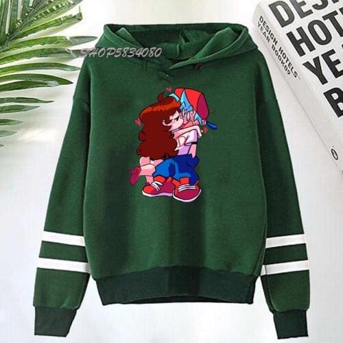 Friday Night Funkin Cosplay Hoodie Unisex Pocket Long Sleeve Women Sweatshirt Streetwear Fashion Clothes Girls Pullover Hoodies