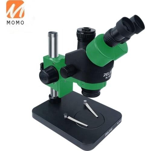 RL-M3T 7X-45X Trinocular Stereo/Digital/video Microscope for mobile phone repair