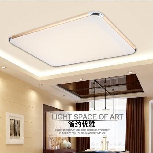 Modern square&rectangle ceiling lights plafonnier lamparas Led bedroom living room balcony light home lighting ceiling lamp