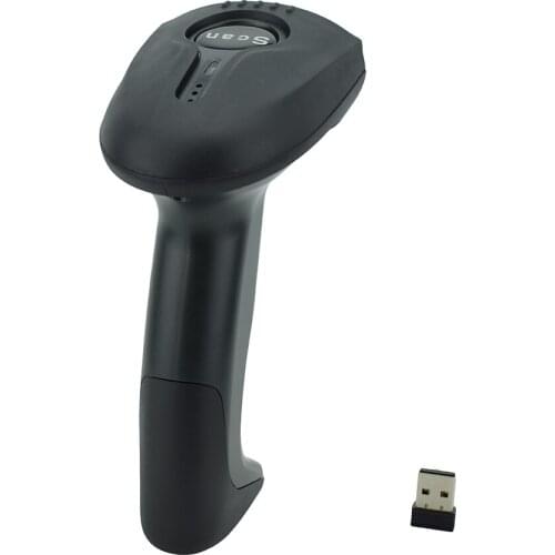 Convenient And Useful 300times/s 1D CCD 2.4G wireless Barcode Scanner Support RJ-45