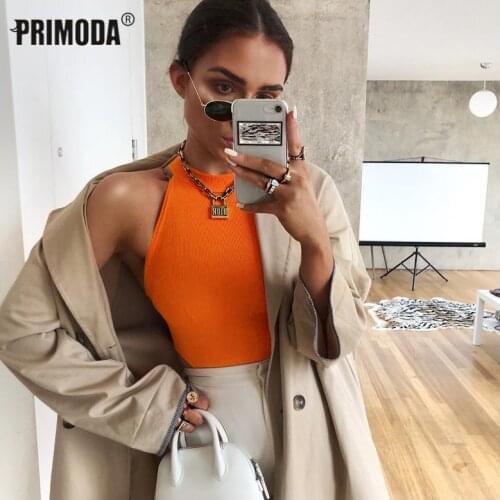 Sexy High Leg Thong Bodysuit Women 2021 Summer Ribbed Knit Sleeveless Body Outfits Cut Out Neon Solid Streetwear Romper G2474
