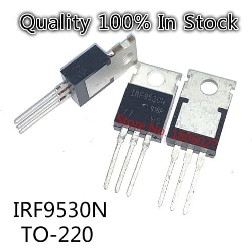10pcs/lot IRF9530N TO-220 F9530N P-channel field effect 100V 12A