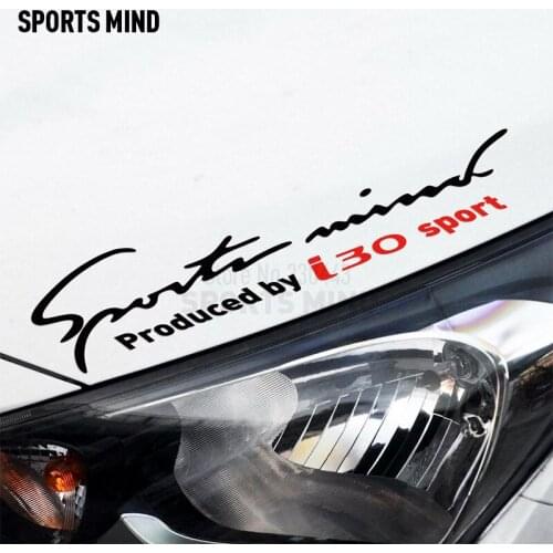 2 Pieces Customizable Vinyl Automobiles Car Covers Sticker Decal Exterior Accessories Car Styling For Hyundai I30 Accessories