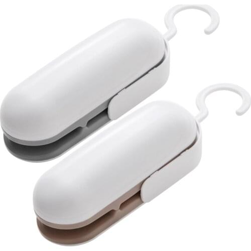 2 In 1 Portable Bag Cutter Heat Sealer Mini Bag Sealer For Plastic Bags Food Storage Sealing Machine For Home Travel Picnic