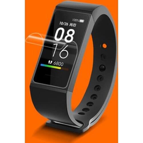 3pcs PET Soft HD Clear Protective Film Guard For Xiaomi Redmi Band 4C Smartband Smart Wristband Bracelet Screen Protector Cover