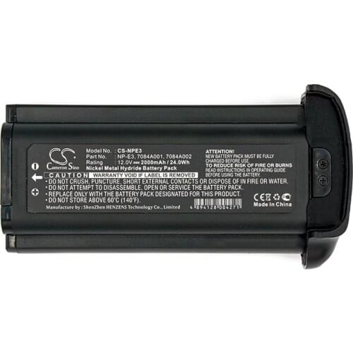 Cameron Sino 2000mAh Battery for EOS 1D Mark II 1DS Digital Camera 7084A001 7084A002 NP-E3
