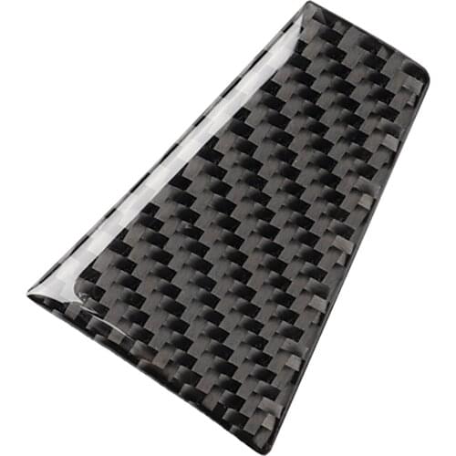 Carbon Fiber Look Steering Wheel Cover Trims Accessories Compatible for Tesla Model S/X