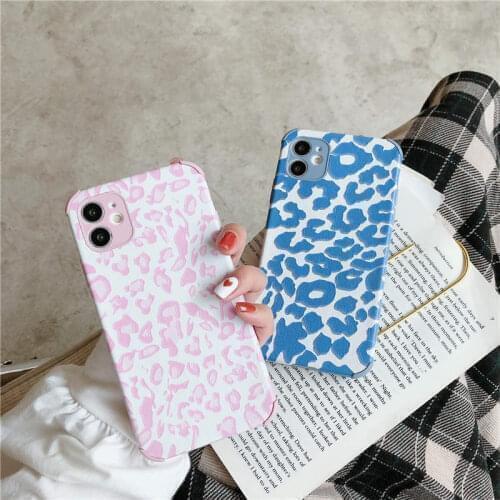 Luxury Pink Leopard Print Case For OPPO Realme XT X2 X Reno Cover For OPPO A9 A5 A31 2020 A32 A52 A92S A91 F9 A3S R17 A83 K5
