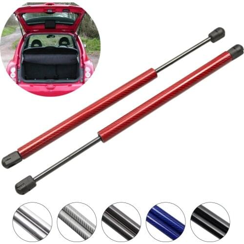 For Nissan Micra K12 2002 -2010 Hatchback Left&Right Auto Tailgate Boot carbon fiber Gas Struts Spring Car Lift Support 500 mm