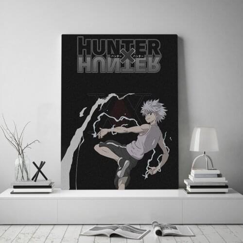 Hunter x Hunter Killua Zoldyck HxH anime Canvas poster Painting wall Art decor Living room Bedroom Study Home Decoration Prints