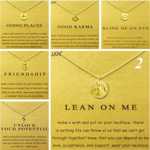 Gold Card Summary 2:The Tree Of Life Compass Anchor Key Choker Gold Statement Necklace Jewelry Chain Women Collares Colar Kolye