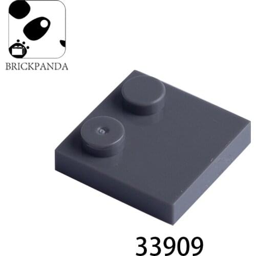 DIY City Compatible 33909 2x2 Half Edg Building Blocks MOC Figure Parts Bricks Accessories Educational Castle Toys Children