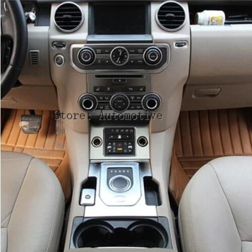 For Land Rover LR4 Discovery 4 Inner Gear Shift Box Cover Trim 2013-2015 2pcs