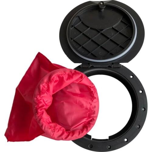 UV & Sun Protection Nylon 28cm 11" Hatch Cover Deck Plate Kit & Storage Bag For