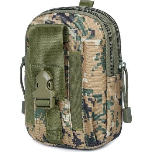 Portable Camouflage Bag Tactical Military Hip Waist Packs Belt Wallet Pouch Purse Phone Case Waist Packs
