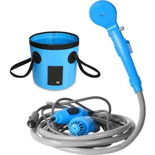 New 12V Portable Mini Easy Install Camping Portable Pet Cleaning Travel Hiking Vehicles Washer Universal Sprinkler Outdoor Car