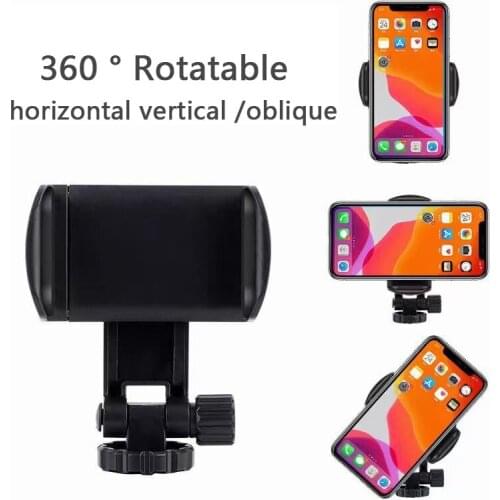 Foldable Tripod Mount Adapter Rotatable Stand Mount Adapter For IPhone X 7 Plus Xiaomi Samsung Smart Phone Tripod Portable Stand