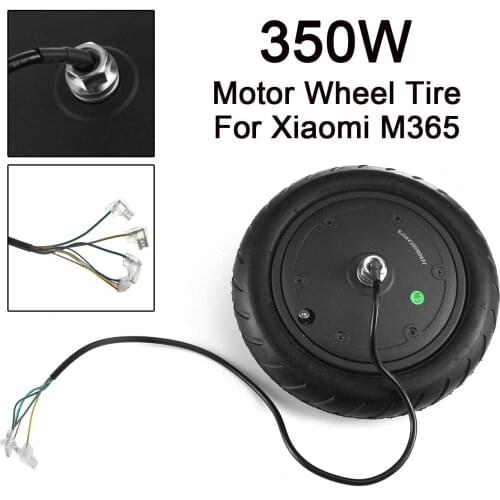 Replacement Black 350W Motor Wheel Tire For Xiaomi M365 Electric Scooter Tyre 36V Strong & Powerful Lower Noise