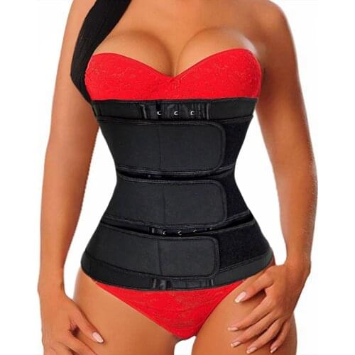 Workout Waist Trainer Women Sauna Sweat Belt Body Curve Shaper Corset Slimming Weight Lose Tummy Belly Girdles Shapewear Fajas
