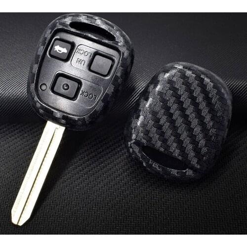 Car Styling 3 Buttons Key Covers Accessories Case For Lexus GX470 LX470 ES300 GS LS For Toyota Rav4 Auto Protection Key Shells