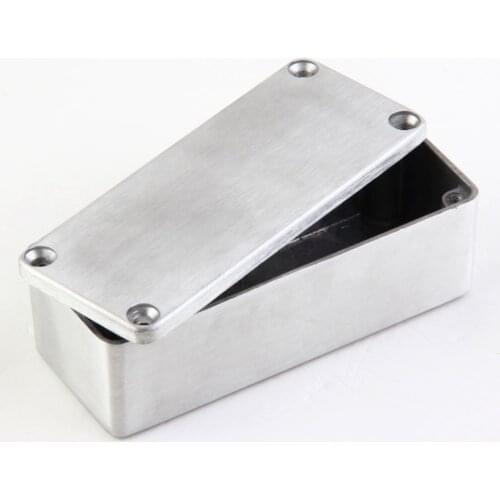 1Pcs Aluminum Stomp Box Effects 1590A Style Pedal Enclosure FOR Guitar sell Good Quality