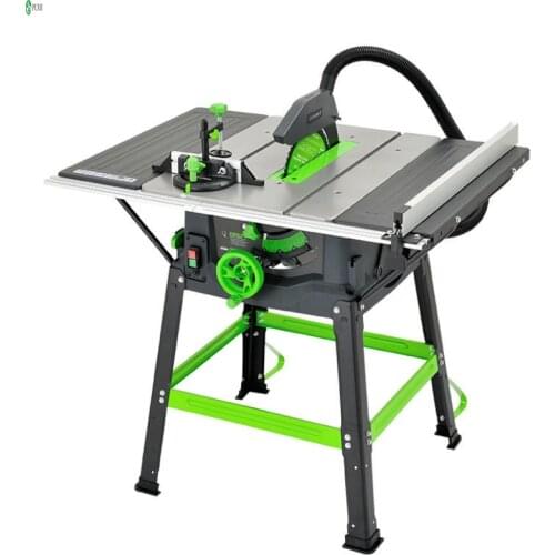 10 Inch Multi-functional Woodworking Sliding Table Saw Power Tool Cutting Machine Household Dust-free Electric Saw1800w