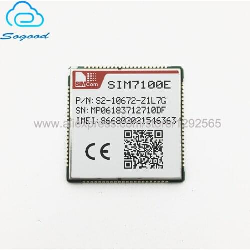 10pcs/lot SIM7100E SIMCOM LCC LTE Cat3 Module 100% New&Original no fake SIMCOM LTE-FDD B1/B3/B7/B8/B20
