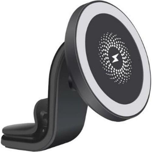 15W Fast Magnetic Wireless Car Charger Mount Stand for iPhone 12 Mini 12 Pro Max Car Phone Holder