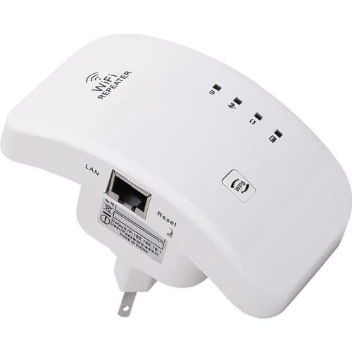 300Mbps Long Signal Range WiFi Repeater Booster Wireless Network Amplifier Extender Repeater US Plug Access Point